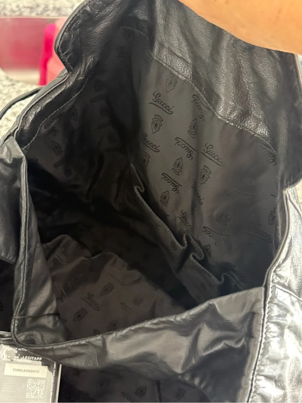 🖤 Authentic Gucci Hysteria Hobo – Black Leather | LegitApp COA